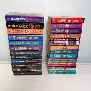 VC ANDREWS Gothic Dark Romance Mystery Books Big Lot 30 Keyhole Logan Hudson